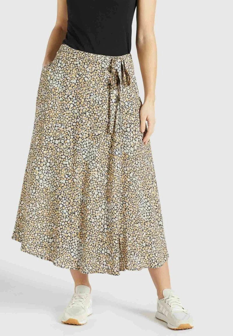 HEPKE - Falda acampanada - mehrfarbig geblümt Khujo HEPKE - Falda Acampanada - Mehrfarbig Geblümt, Mujer -Ofertas KHUJO Tienda bf8dfa2e50944690bd0783986a9c1d2a