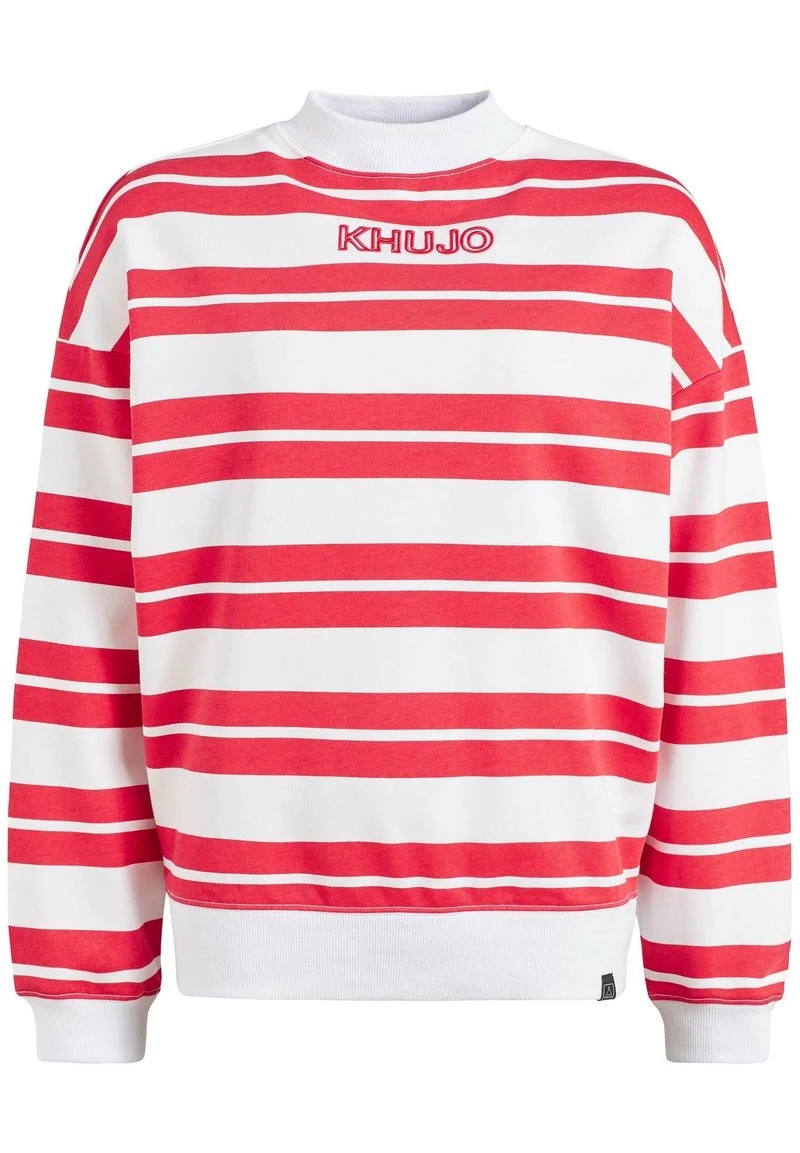 Khujo APONA - Sudadera - Rot-weiß Gestreift, Mujer 8 Khujo APONA - Sudadera - Rot-weiß Gestreift, Mujer - Imagen 8