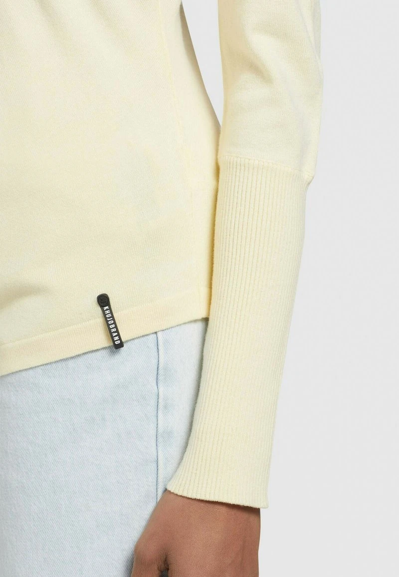 SHEA - Jersey de punto - hellgelb Khujo SHEA - Jersey De Punto - Hellgelb, Mujer -Ofertas KHUJO Tienda c0a335584bc149259973b51916a35ac0