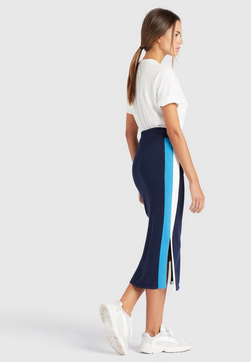 ROCK PRATA - Falda de tubo - blue/white Khujo ROCK PRATA - Falda De Tubo - Blue/white, Mujer -Ofertas KHUJO Tienda c16b857c8a7b47cb9c6586735c8b604d