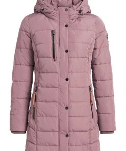 Khujo DELINAS - Abrigo De Invierno - Beige-rosa, Mujer -Ofertas KHUJO Tienda c1b1fd230fef4b9b85d2057a0ba5691f