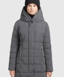 Khujo SILLA - Chaqueta De Invierno - Grau, Mujer