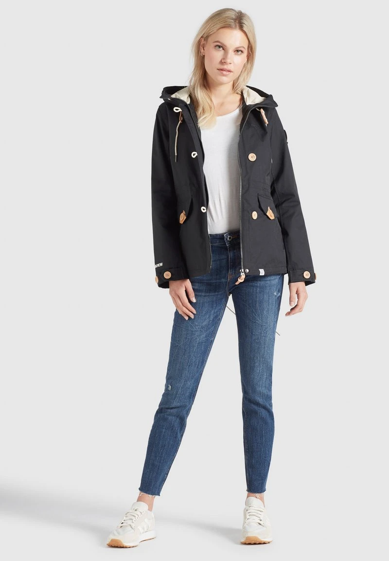 FARAI - Chaqueta outdoor - schwarz Khujo FARAI - Chaqueta Outdoor - Schwarz, Mujer -Ofertas KHUJO Tienda c2630fead9f042feb45ff69b31b3a237