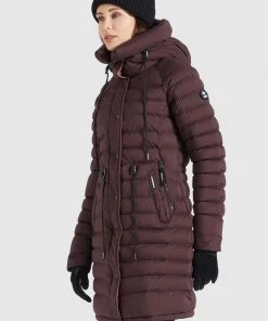 Khujo NIANA MATT - Abrigo De Invierno - Weinrot, Mujer 4 Khujo NIANA MATT - Abrigo De Invierno - Weinrot, Mujer -Ofertas KHUJO Tienda c320a710094d4fe182494692bfdbc302