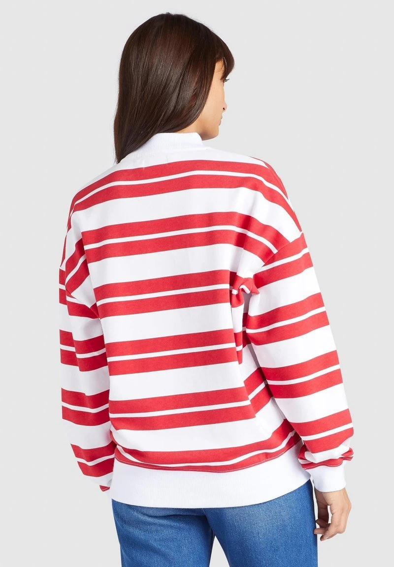 Khujo APONA - Sudadera - Rot-weiß Gestreift, Mujer 3 Khujo APONA - Sudadera - Rot-weiß Gestreift, Mujer - Imagen 3