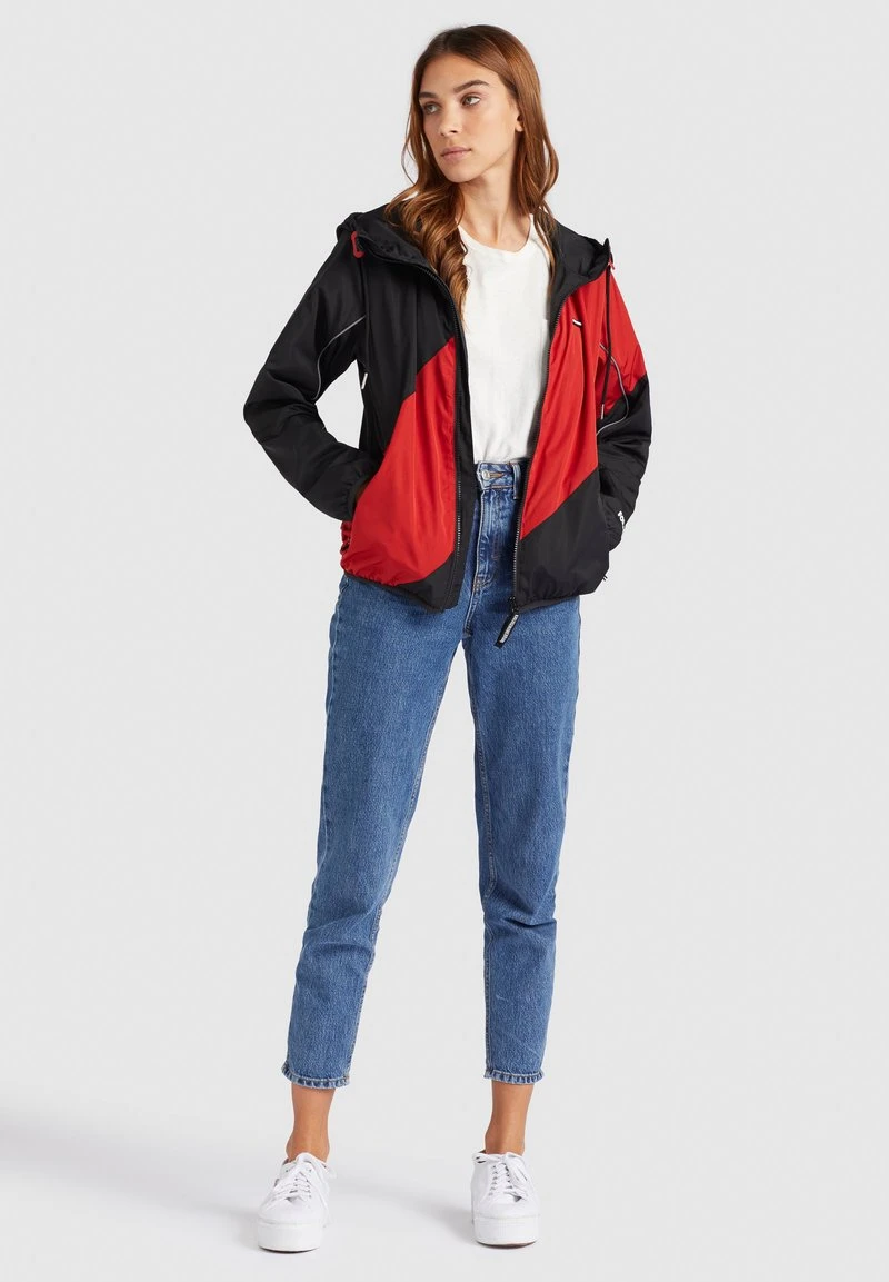 AKAMU - Chaqueta fina - black/red Khujo AKAMU - Chaqueta Fina - Black/red, Mujer -Ofertas KHUJO Tienda c3d4f06e451b4961889ab83b8105d58d