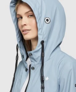 Khujo GLENNA - Impermeable - Hellblau, Mujer -Ofertas KHUJO Tienda c475ed57048d4620a935079156cc8b28