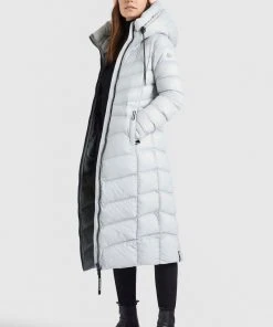 Khujo INGRAM SHINE - Abrigo De Invierno - Hellgrau, Mujer -Ofertas KHUJO Tienda c4881daf82714198909fac03b94d1708