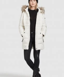 Khujo AMARAY2 - Abrigo De Invierno - Naturweiß, Mujer 4 Khujo AMARAY2 - Abrigo De Invierno - Naturweiß, Mujer -Ofertas KHUJO Tienda c57d7a36029b45f7bf3928fd1fbdb99b