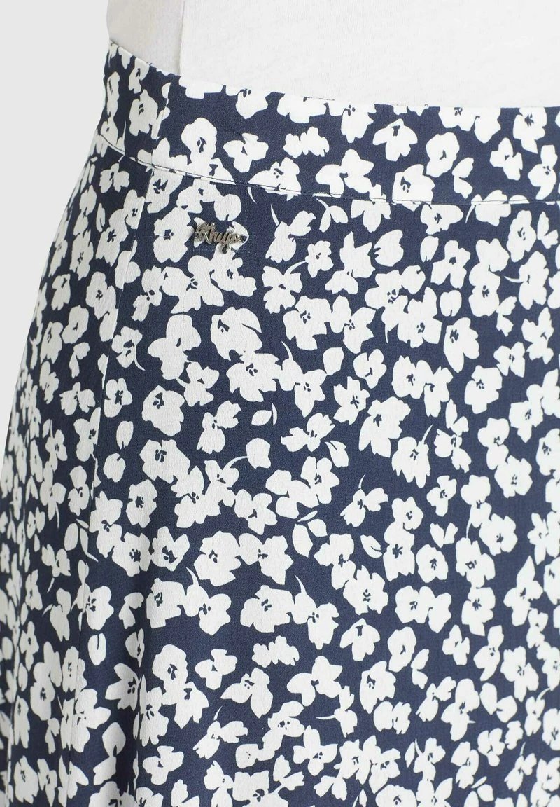 Khujo UNDINE - Falda Acampanada - Dunkelblau-weiß Geblümt, Mujer 9 Khujo UNDINE - Falda Acampanada - Dunkelblau-weiß Geblümt, Mujer - Imagen 9