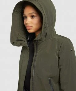 Khujo VIONA2 - Abrigo De Invierno - Dunkeloliv, Mujer -Ofertas KHUJO Tienda c5e4bf8d172e426f9cd54b8086a4075a