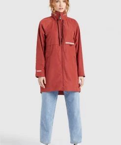 Khujo AYANDA - Abrigo Corto - Rot, Mujer