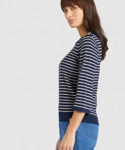 Khujo RAISA - Jersey De Punto - Dunkelblau, Mujer -Ofertas KHUJO Tienda c75006b743fa4834a760fdea4a8c4cf8