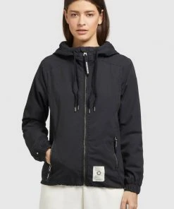 Khujo ROLAVA - Chaqueta Fina - Schwarz, Mujer