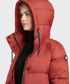 Khujo NIDALEE - Abrigo De Invierno - Blassrot, Mujer -Ofertas KHUJO Tienda c88bd47f92354a6e805c76c51c1c0de9