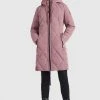 Khujo ELESSA - Abrigo De Invierno - Beige-rosa, Mujer
