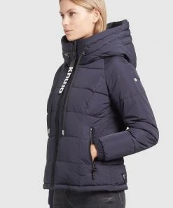 Khujo LILENA - Chaqueta De Invierno - Dunkelblau, Mujer -Ofertas KHUJO Tienda c98ffd7747184dc9ac876aa59428e6a6