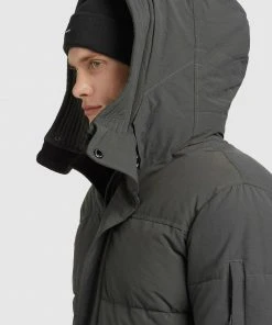 Khujo BARAT - Chaqueta De Invierno - Hellgrün, Hombre -Ofertas KHUJO Tienda ca1d483c8b734454a3cf89be4fb66ec6