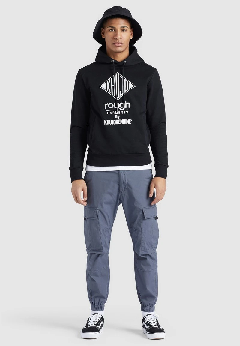 Khujo WILBUR STANDARD - Jersey Con Capucha - Schwarz, Hombre 4 Khujo WILBUR STANDARD - Jersey Con Capucha - Schwarz, Hombre - Imagen 4