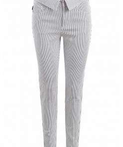 Khujo EAST - Vaqueros Slim Fit - Blue/white, Mujer -Ofertas KHUJO Tienda ca6226913e6745ed84af009e448b5c29