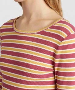 Khujo SICHUAN - Camiseta De Manga Larga - Rosa-ocker Gestreift, Mujer 4 Khujo SICHUAN - Camiseta De Manga Larga - Rosa-ocker Gestreift, Mujer -Ofertas KHUJO Tienda ca8facf2924e4998a965f042e9ff66da