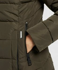 Khujo DELINAS2 - Abrigo De Invierno - Dunkeloliv, Mujer 4 Khujo DELINAS2 - Abrigo De Invierno - Dunkeloliv, Mujer -Ofertas KHUJO Tienda cab0f4b8e45c4e0786dee42ffc1e5ce7