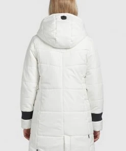 Khujo ELVA STRUCTURED - Abrigo De Invierno - Naturweiß, Mujer -Ofertas KHUJO Tienda cadca64158b74b7bb7a96769b7dc6958