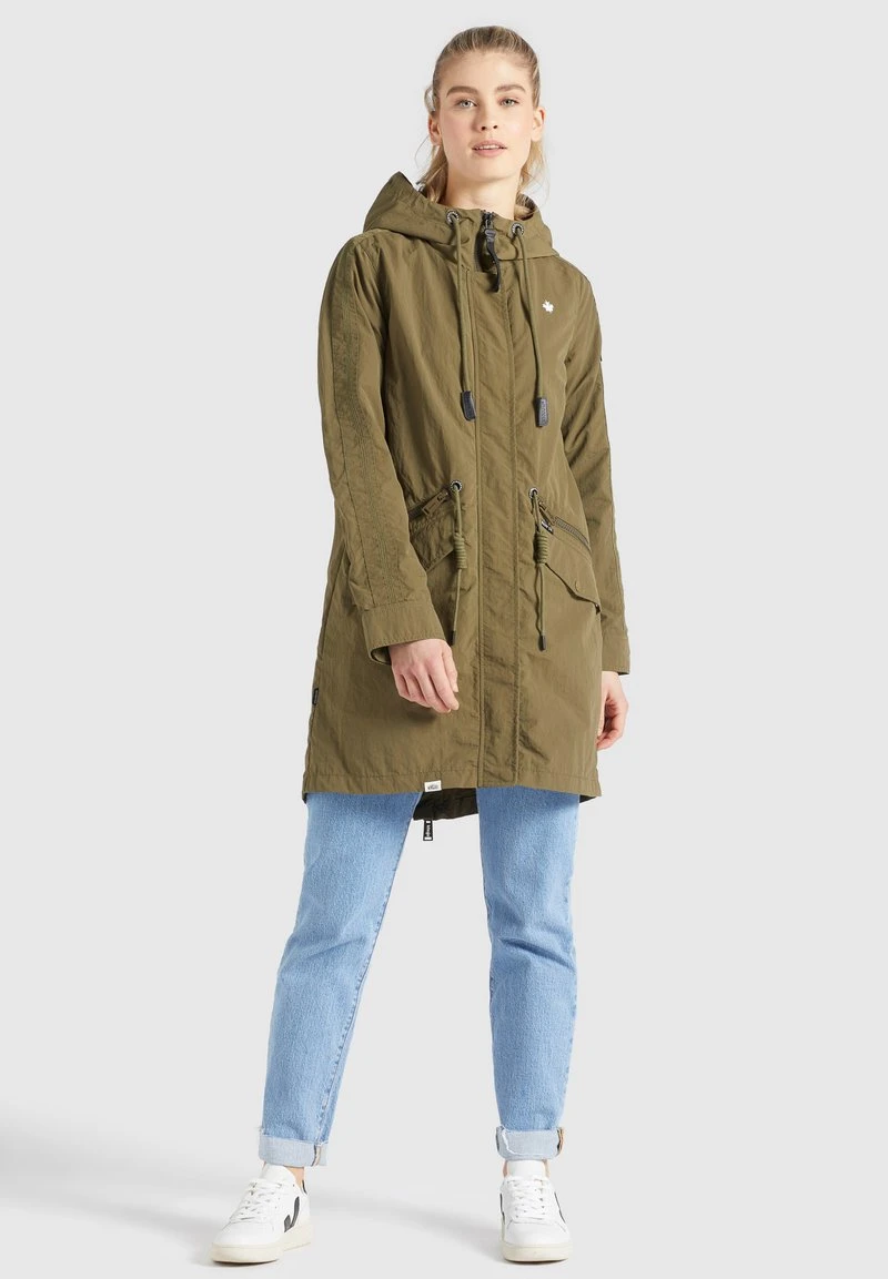 NEPHELE - Parka - khaki Khujo NEPHELE - Parka - Khaki, Mujer -Ofertas KHUJO Tienda caeee23939bf480bace48f7b27a50cc6