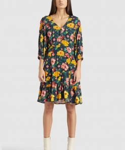 Khujo SAVORY - Vestido Informal - Multi-coloured, Mujer -Ofertas KHUJO Tienda cb5eca45af8048c08b5eb375a6c8198e