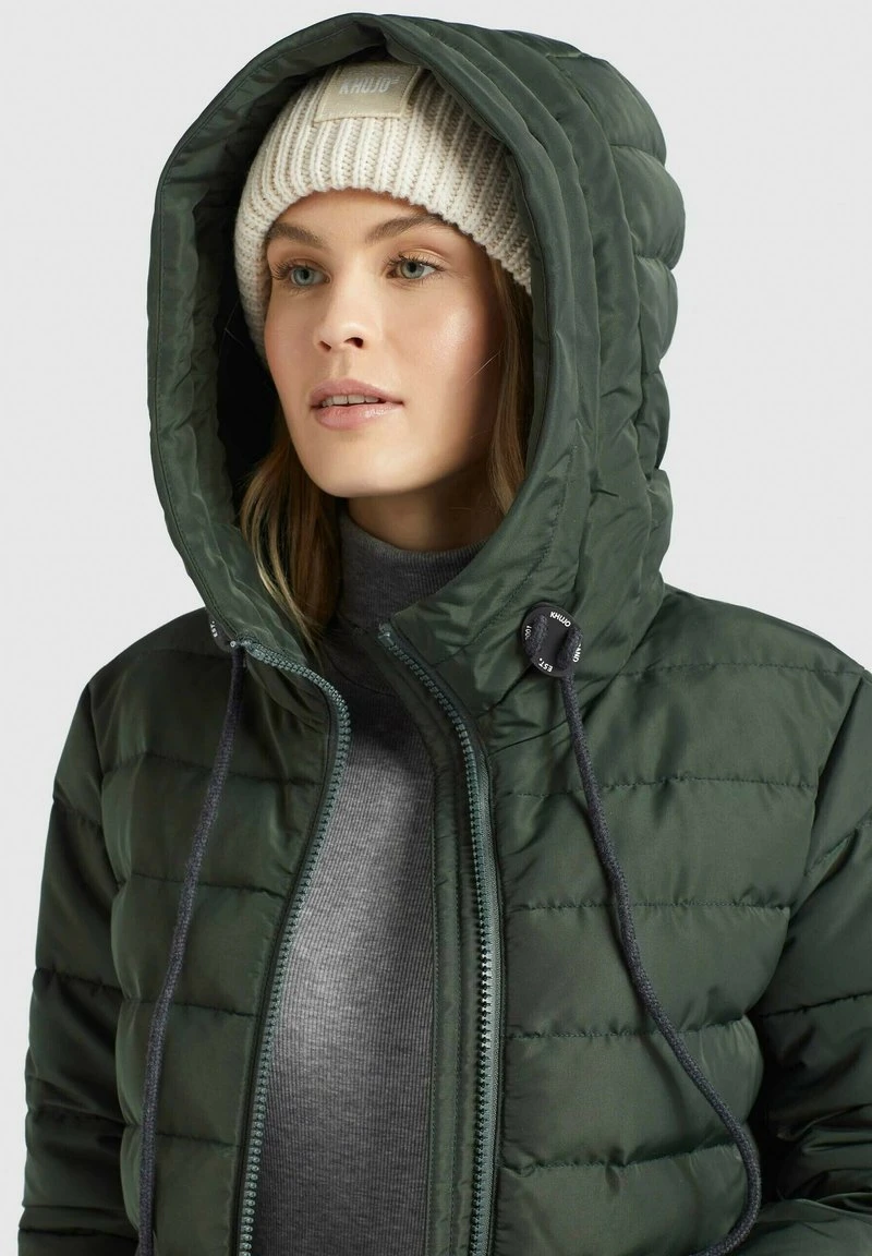 Khujo SONE LIGHT - Abrigo De Invierno - Dunkelgrün, Mujer 4 Khujo SONE LIGHT - Abrigo De Invierno - Dunkelgrün, Mujer - Imagen 4