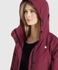 Khujo ELMYRA - Parka - Brown, Mujer -Ofertas KHUJO Tienda cc479b7520a346caa123107d21ef5ec7