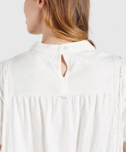 Khujo TINCA - Blusa - Weiß, Mujer -Ofertas KHUJO Tienda cc6f4ff8a18340b3a1c874427456641d