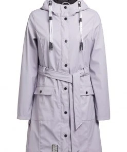 Khujo GLENNA - Impermeable - Flieder, Mujer -Ofertas KHUJO Tienda cc9974961221473fabb60716f1a97653