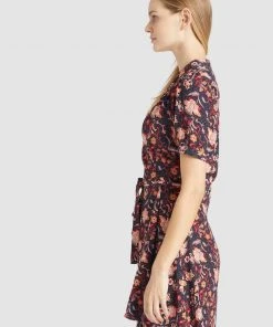 Khujo FROMMET - Vestido Informal - Orange-rot Gemustert, Mujer 4 Khujo FROMMET - Vestido Informal - Orange-rot Gemustert, Mujer -Ofertas KHUJO Tienda cdb42d0dc23840ee9ad79e56483a8601