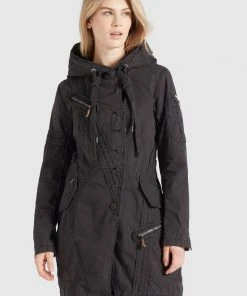 Khujo ZARIA - Parka - Black, Mujer