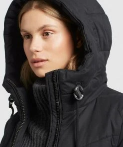 Khujo ARIBAY PEACHED - Abrigo De Invierno - Schwarz, Mujer 5 Khujo ARIBAY PEACHED - Abrigo De Invierno - Schwarz, Mujer -Ofertas KHUJO Tienda d08a2e13b4ad41b8a4242dc8f05145f3