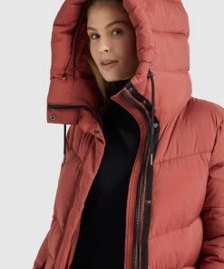 Khujo SHIMANTA - Abrigo De Invierno - Blassrot, Mujer -Ofertas KHUJO Tienda d18dee10150c4c70af113aaeb108cc96