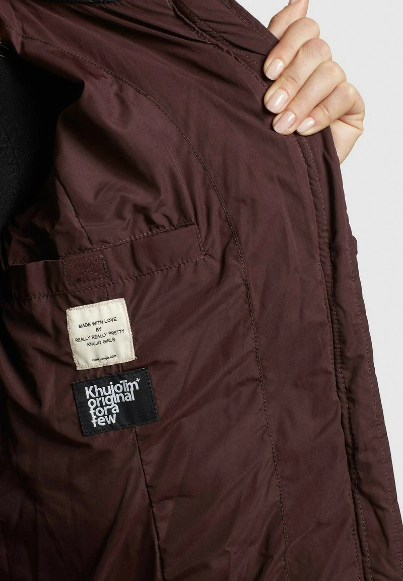 TWEETY PRIME5 PEACHED - Chaqueta de entretiempo - weinrot Khujo TWEETY PRIME5 PEACHED - Chaqueta De Entretiempo - Weinrot, Mujer -Ofertas KHUJO Tienda d30dbcecfe4d4646af82080b72daabb1