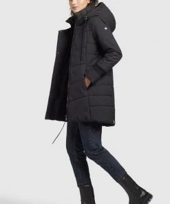 Khujo ELVA STRUCTURED - Abrigo De Invierno - Schwarz, Mujer -Ofertas KHUJO Tienda d37313cbf86347dfa20f2f1d188cf8f0