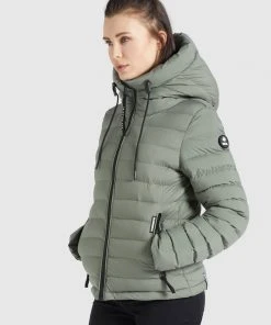 Khujo LOVINA MATT - Chaqueta De Entretiempo - Graugrün, Mujer 3 Khujo LOVINA MATT - Chaqueta De Entretiempo - Graugrün, Mujer -Ofertas KHUJO Tienda d3855e3be4294306ba818deb837334ff