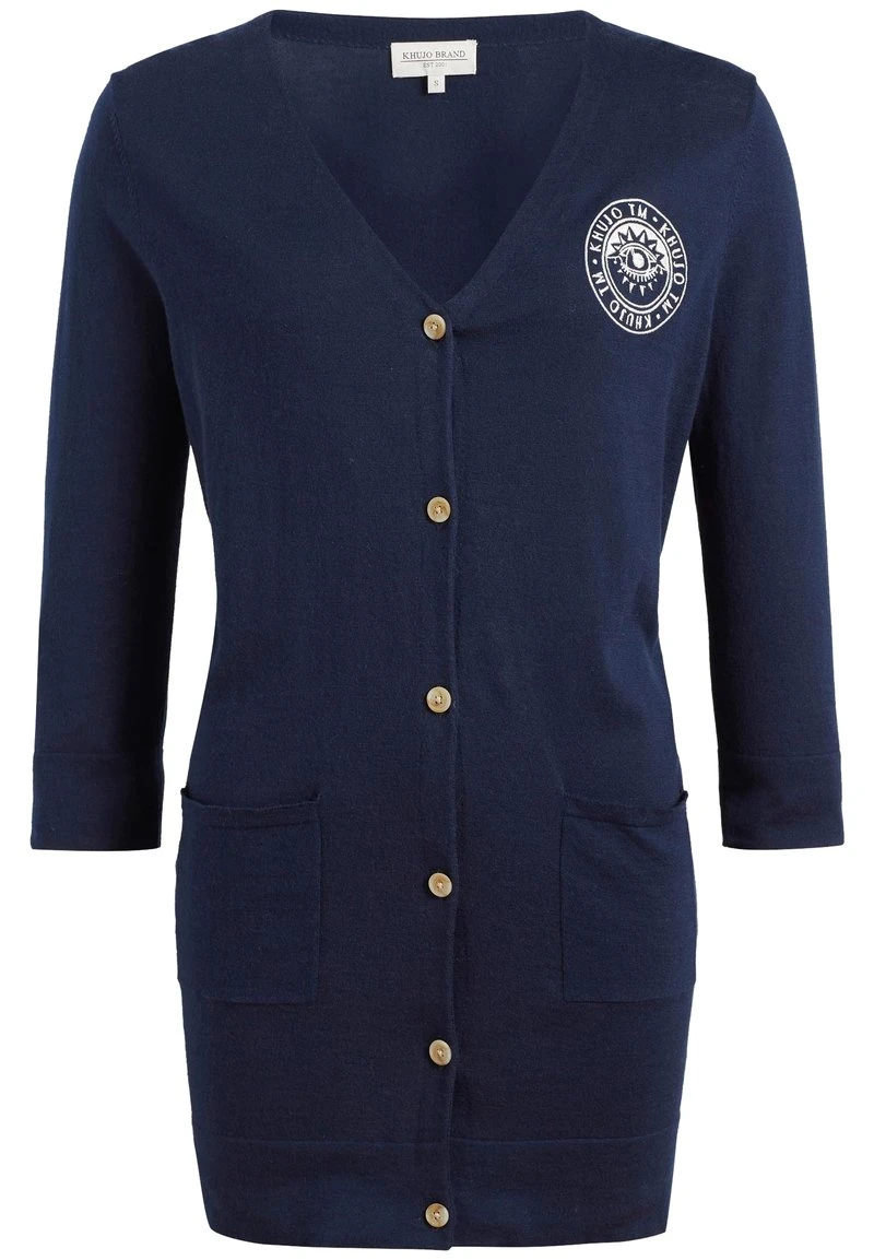 MANISHKE - Chaqueta de punto - dark blue Khujo MANISHKE - Chaqueta De Punto - Dark Blue, Mujer -Ofertas KHUJO Tienda d3a8007ed7f5407c878796d3458e2b05