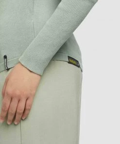 Khujo SHEA - Jersey De Punto - Mintgrün, Mujer -Ofertas KHUJO Tienda d4652ba825774de68351d082c9601dc5