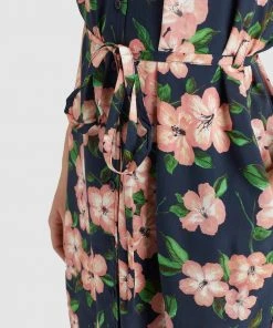 Khujo ELIZAVETA - Vestido Camisero - Xb8 Rose Hawaiian Floral Aop, Mujer -Ofertas KHUJO Tienda d50951b2293d4d0cb129998321e84f7a