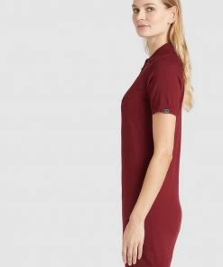 Khujo PANNA - Vestido De Punto - Dunkelrot, Mujer -Ofertas KHUJO Tienda d52f54c03ea24b919393991c77ae0718