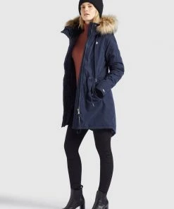 Khujo CODISH - Abrigo De Invierno - Dunkelblau, Mujer 3 Khujo CODISH - Abrigo De Invierno - Dunkelblau, Mujer -Ofertas KHUJO Tienda d5a3cd5a64b24eb4b697f7b947f73785