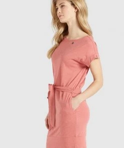 Khujo RAMONA - Vestido Ligero - Rose Melange, Mujer -Ofertas KHUJO Tienda d5f740b93bfa4d65881978fb41697a45