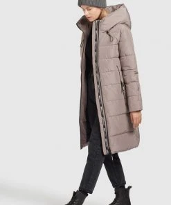 Khujo JILIAS - Abrigo De Invierno - Toffee, Mujer -Ofertas KHUJO Tienda d72fdddad69e4a11ae09c13b9388192a