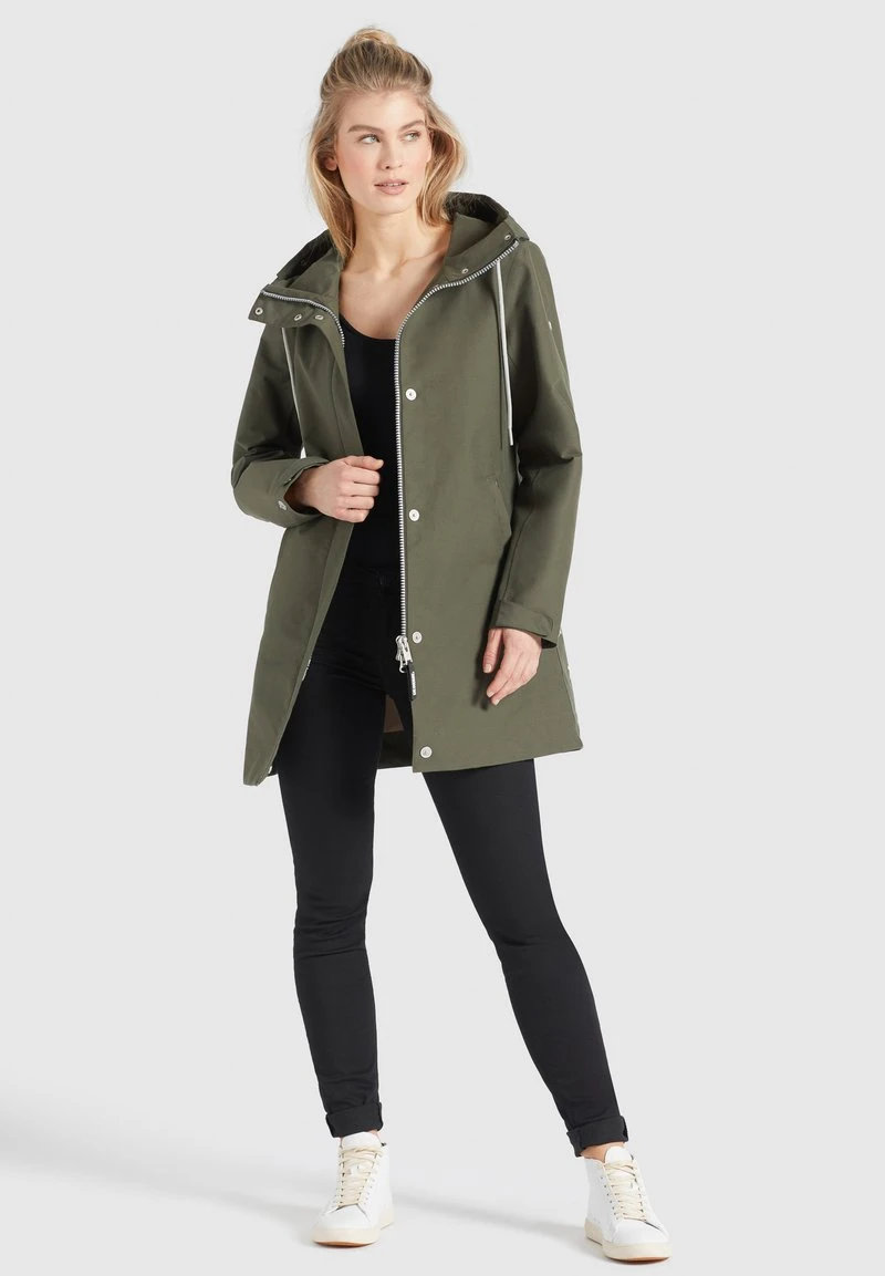 SOUS - Abrigo corto - oliv Khujo SOUS - Abrigo Corto - Oliv, Mujer -Ofertas KHUJO Tienda d7d03bcdec4941ba8638b0e8768e2249