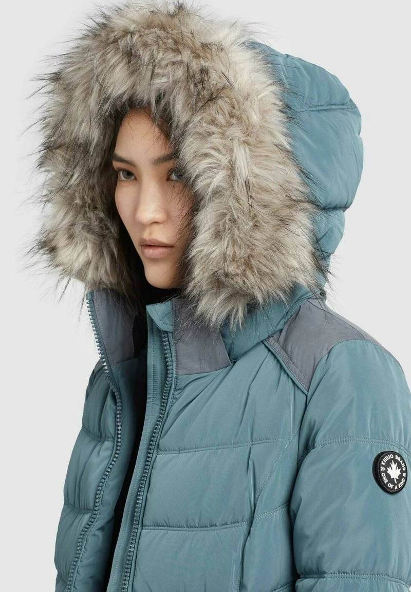 AMARAY2 - Abrigo de invierno - blaugrau Khujo AMARAY2 - Abrigo De Invierno - Blaugrau, Mujer -Ofertas KHUJO Tienda d7f887832db64302b975be4e05de099d