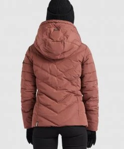 Khujo EIJA2 - Chaqueta De Invierno - Rosenholz, Mujer -Ofertas KHUJO Tienda d9ba87a4023f46119f9d774d5bd13195